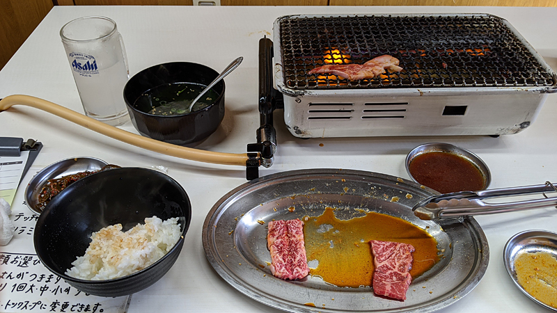 ランチ「ロース・バラ」